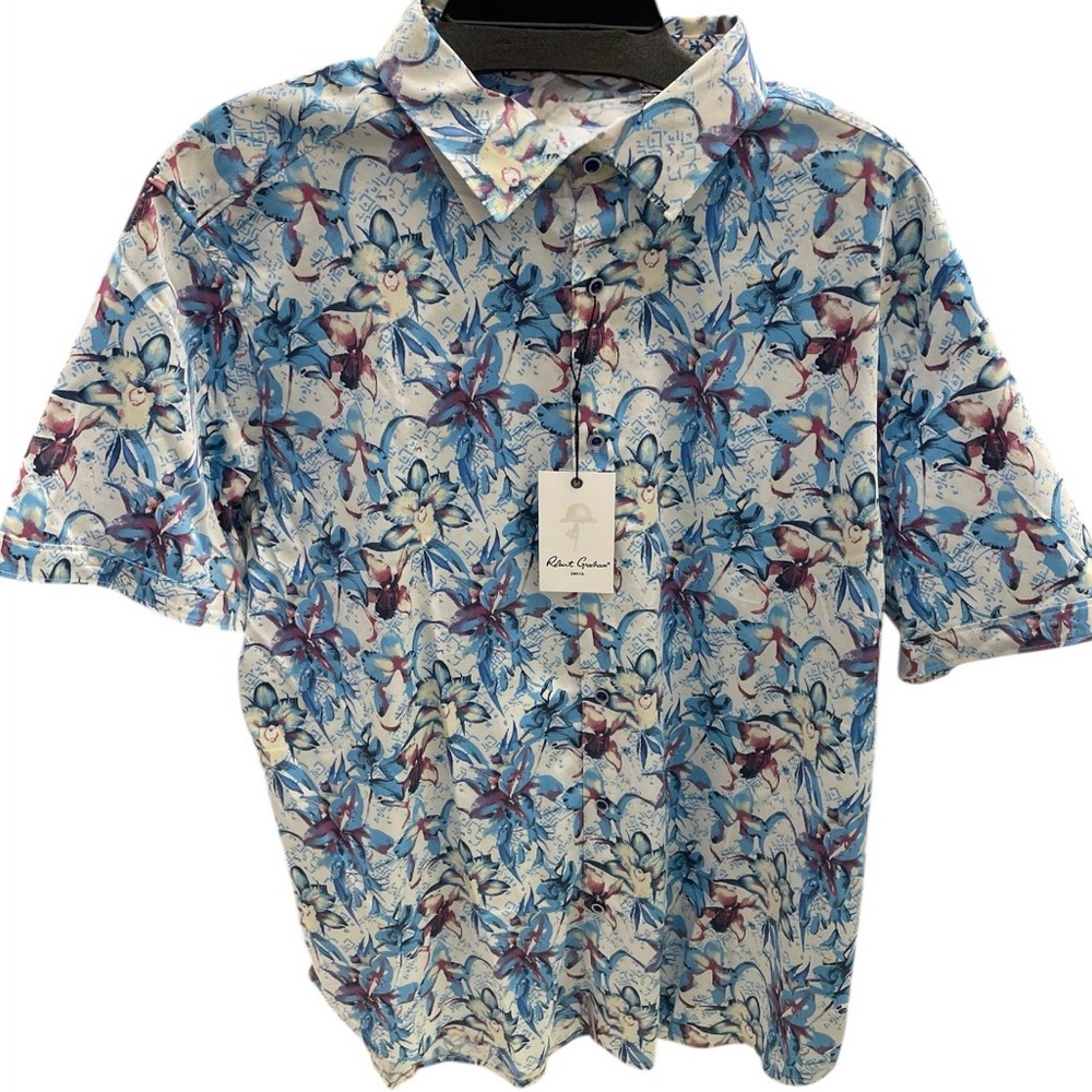 Robert Graham -Men’s 2XL - Classic Fit Button Down Shirt - NWT - Big & Tall
